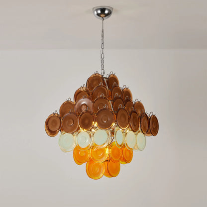 Mortimer Glass Chandelier