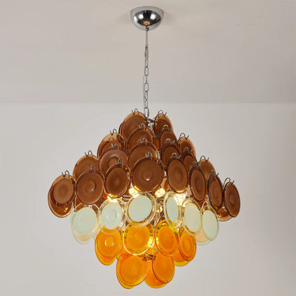 Mortimer Glass Chandelier