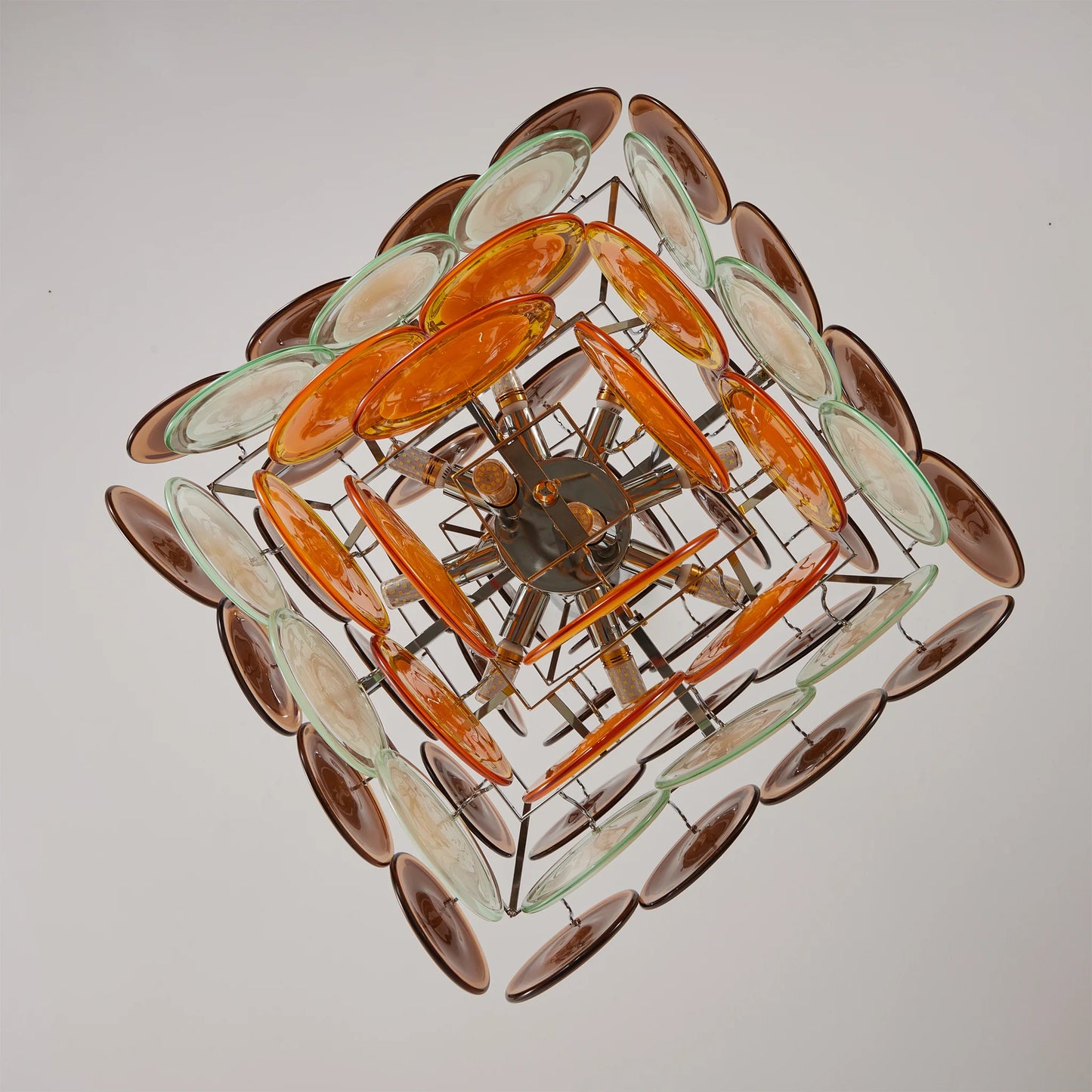 Mortimer Glass Chandelier