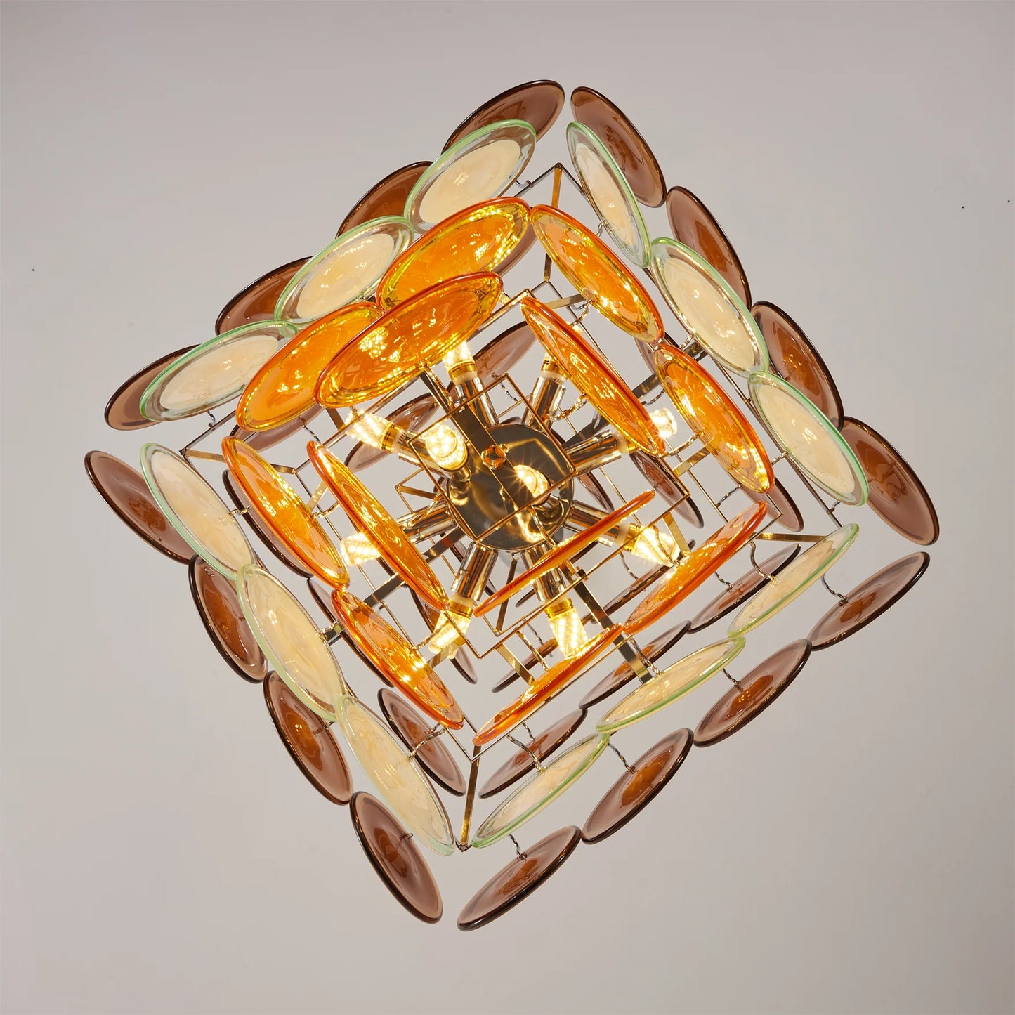 Mortimer Glass Chandelier