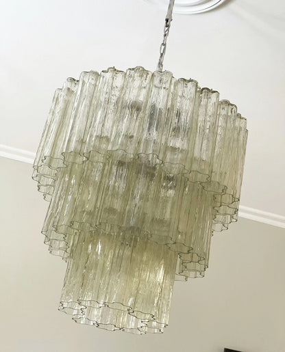 Murano Honey Tubes Chandelier