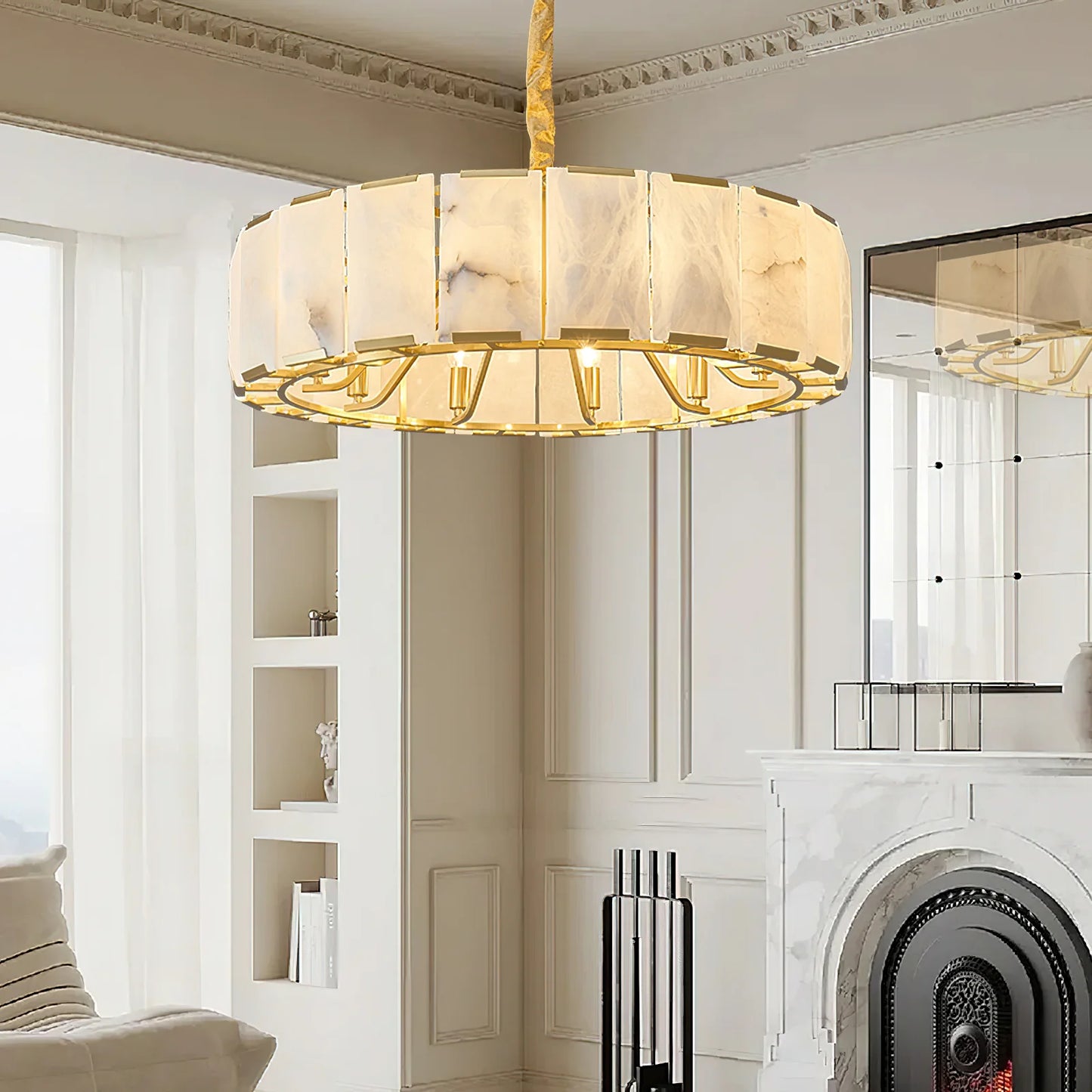 Nashima Alabaster Chandelier