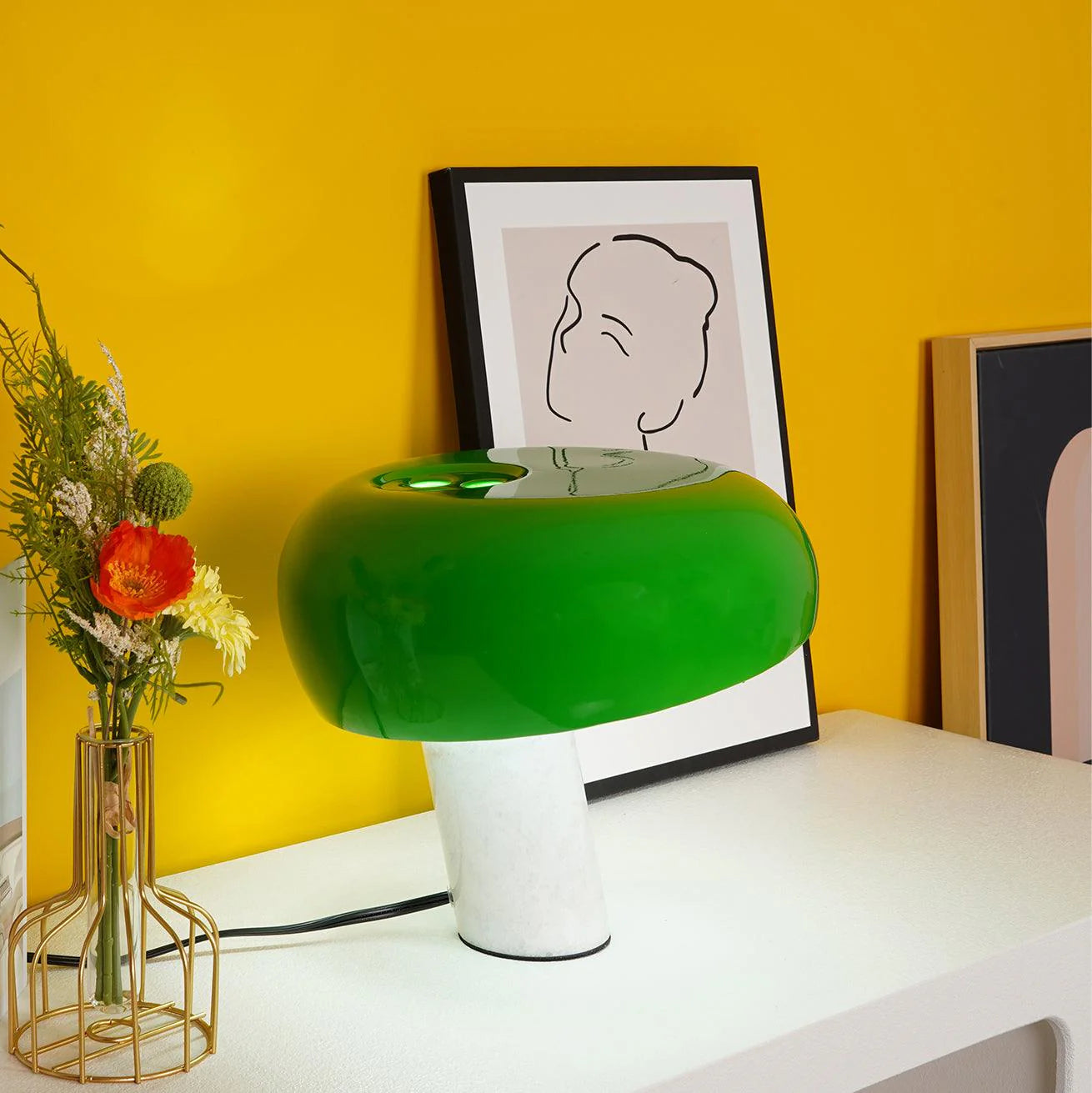 Nucleus Marble Table Lamp