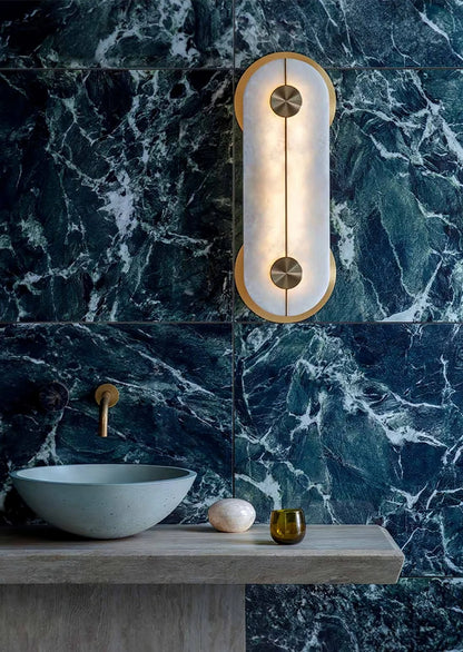 Obvara Alabaster Wall Light
