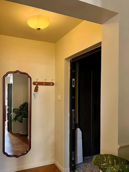 Orange Mushroom Ceiling Lamp