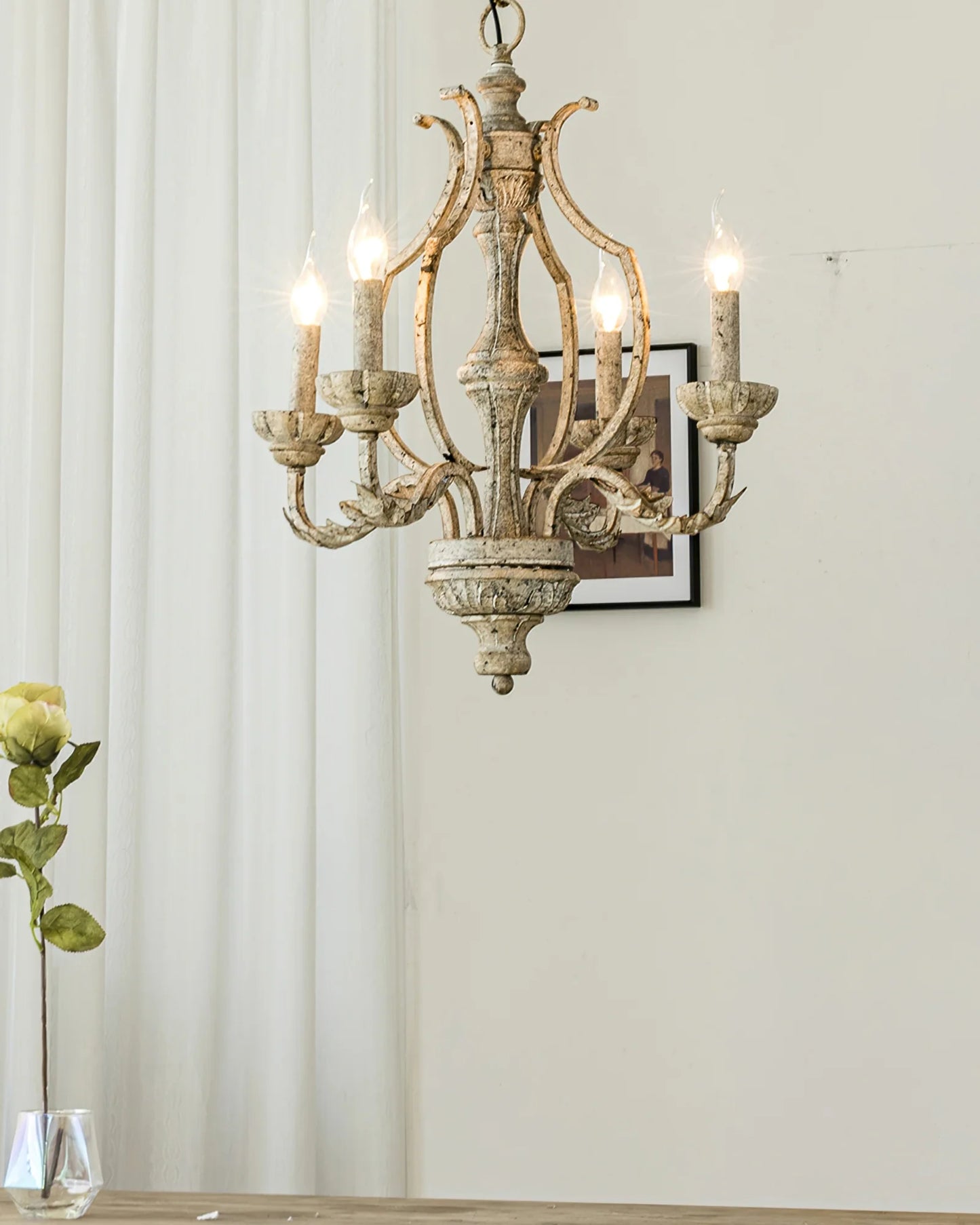 Parrotuncle Antique Chandelier