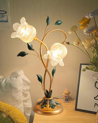 Pastoral Floral Table Lamp