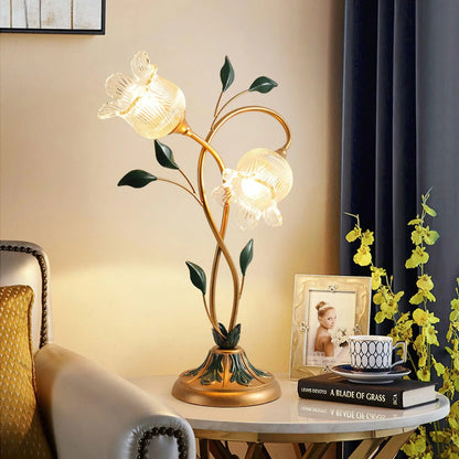 Pastoral Floral Table Lamp
