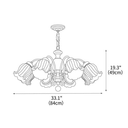 Petal Bloom Chandelier