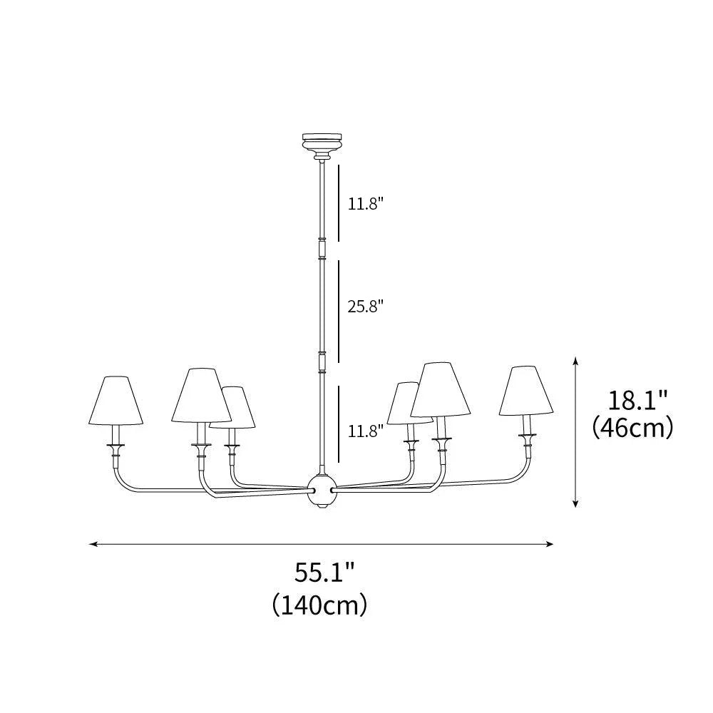 Piaf Grande Chandelier