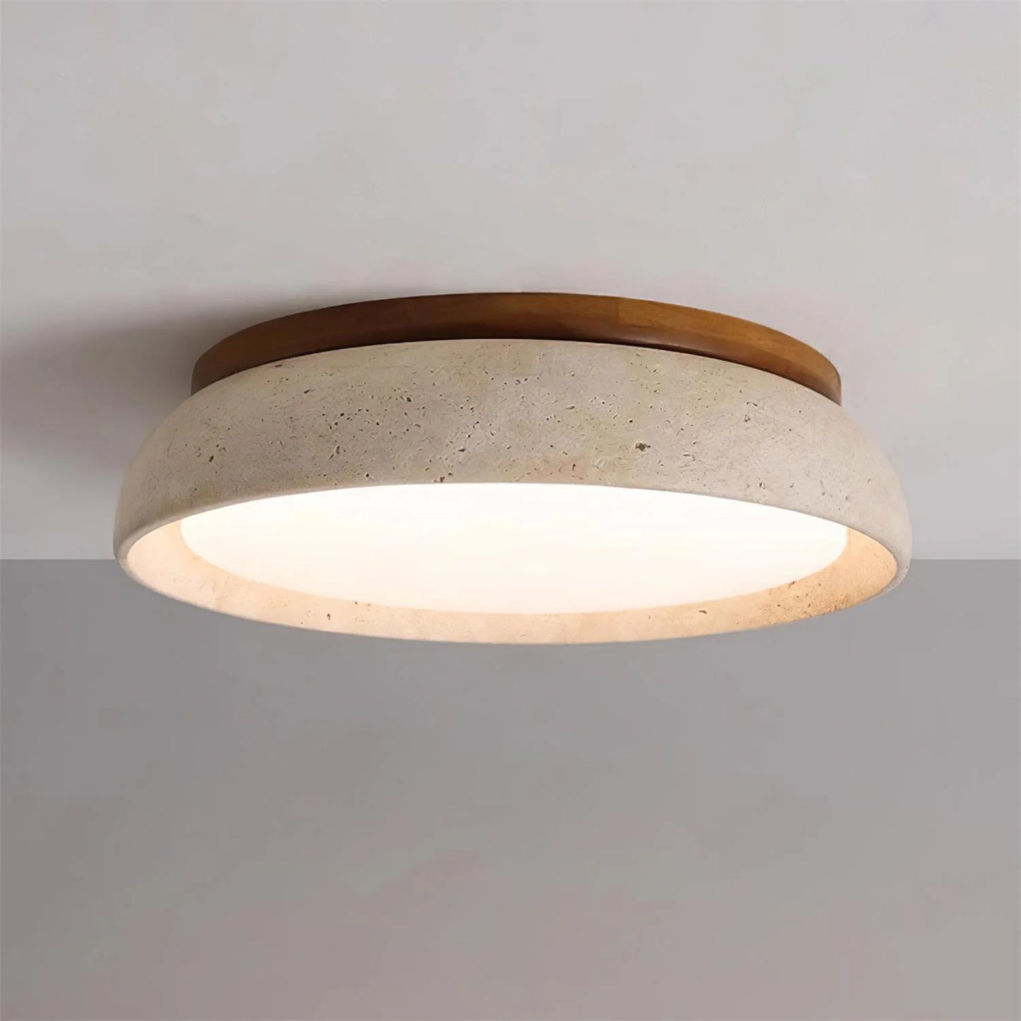 Piedra Travertine Ceiling Light