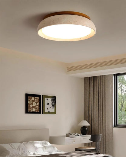 Piedra Travertine Ceiling Light