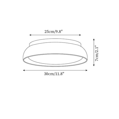 Piedra Travertine Ceiling Light