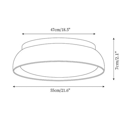 Piedra Travertine Ceiling Light