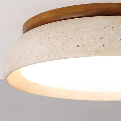 Piedra Travertine Ceiling Light