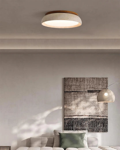 Piedra Travertine Ceiling Light