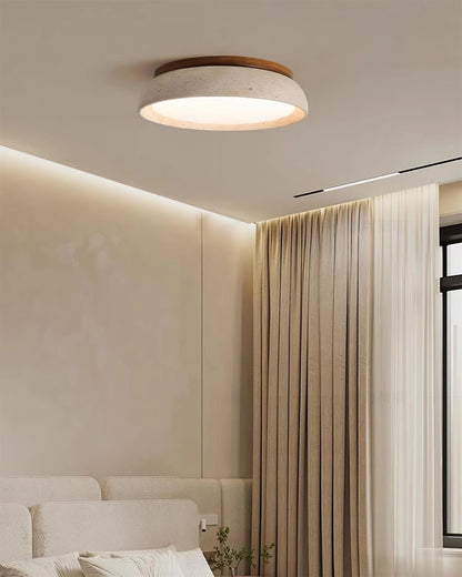 Piedra Travertine Ceiling Light