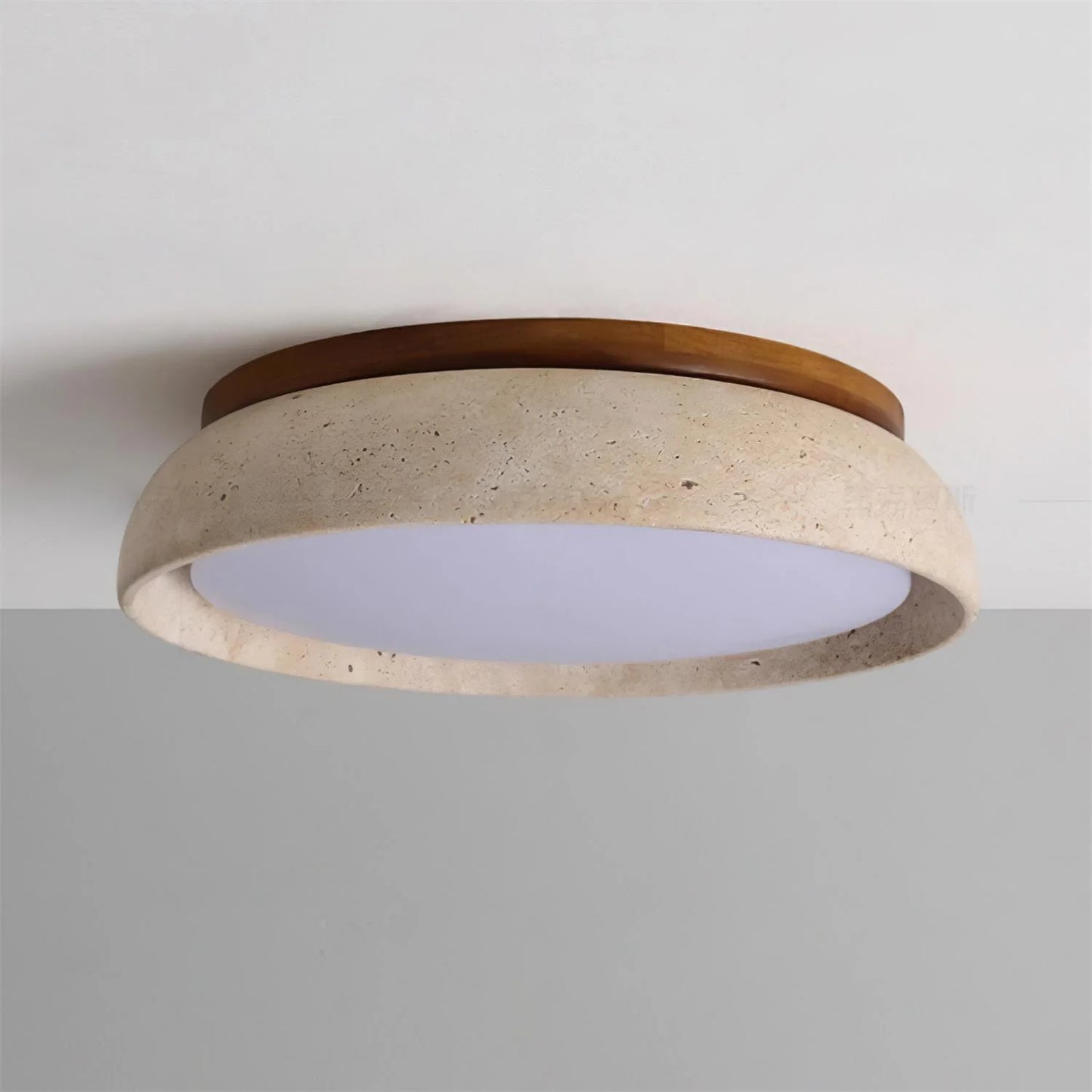 Piedra Travertine Ceiling Light