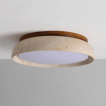Piedra Travertine Ceiling Light