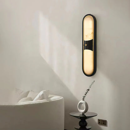 Pill Alabaster Wall Light