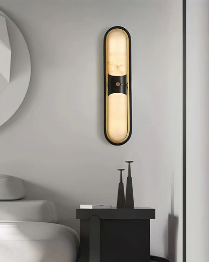 Pill Alabaster Wall Light