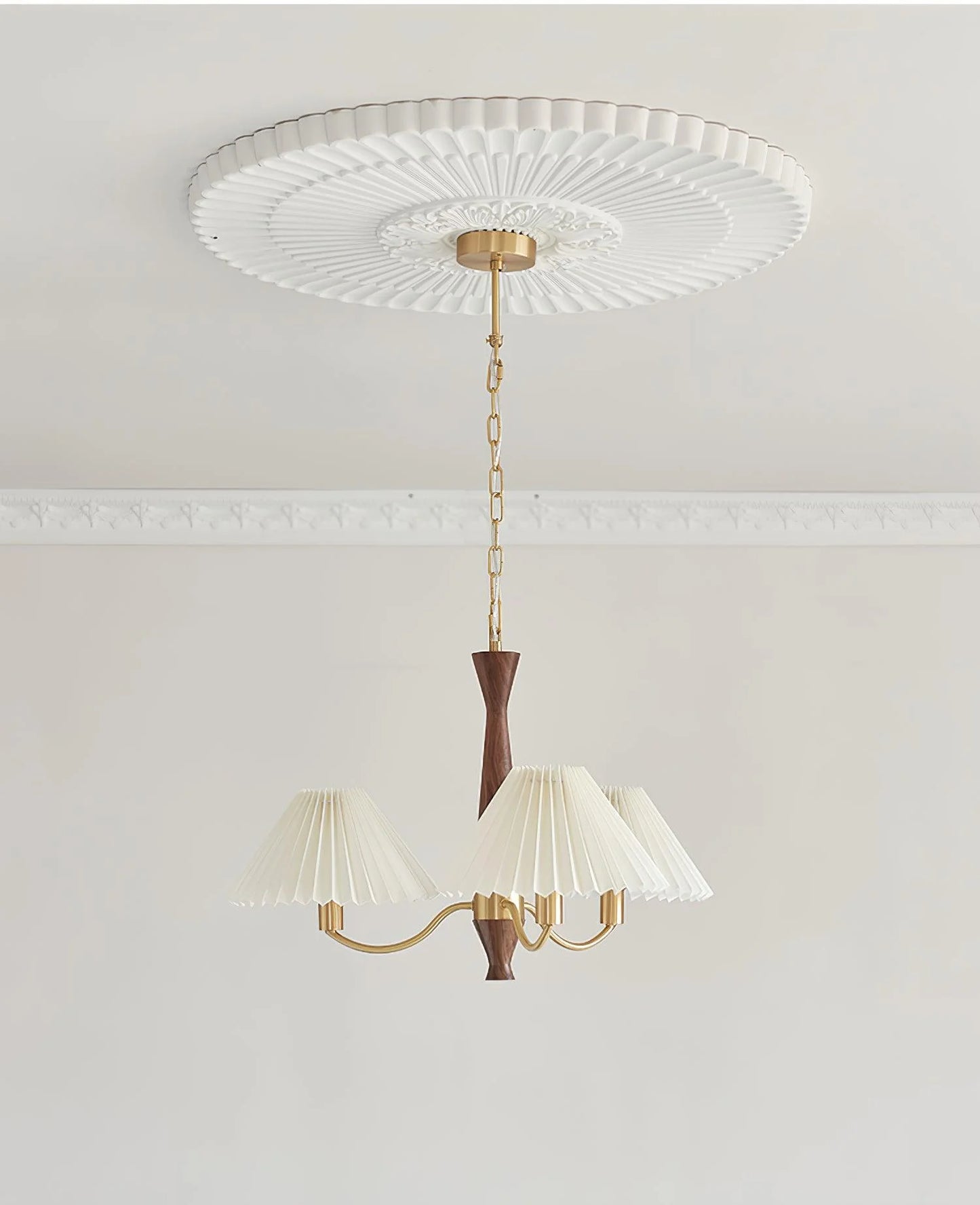 Pleated Chandelier