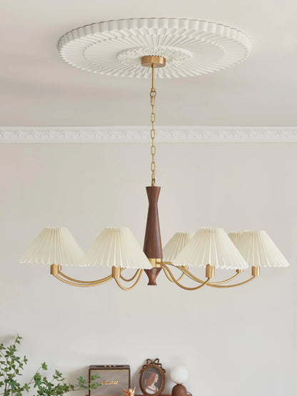 Pleated Chandelier