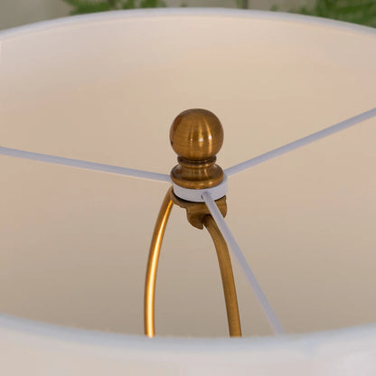 Polka Dot Porcelain Table Lamp