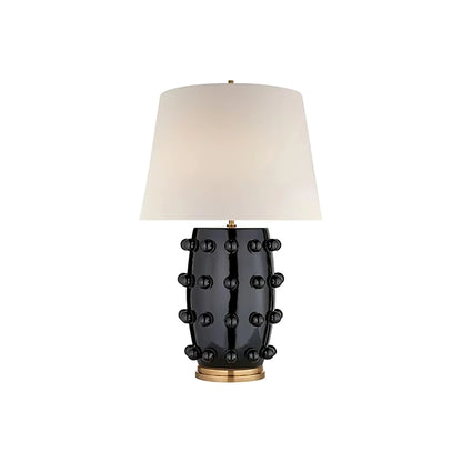 Polka Dot Porcelain Table Lamp