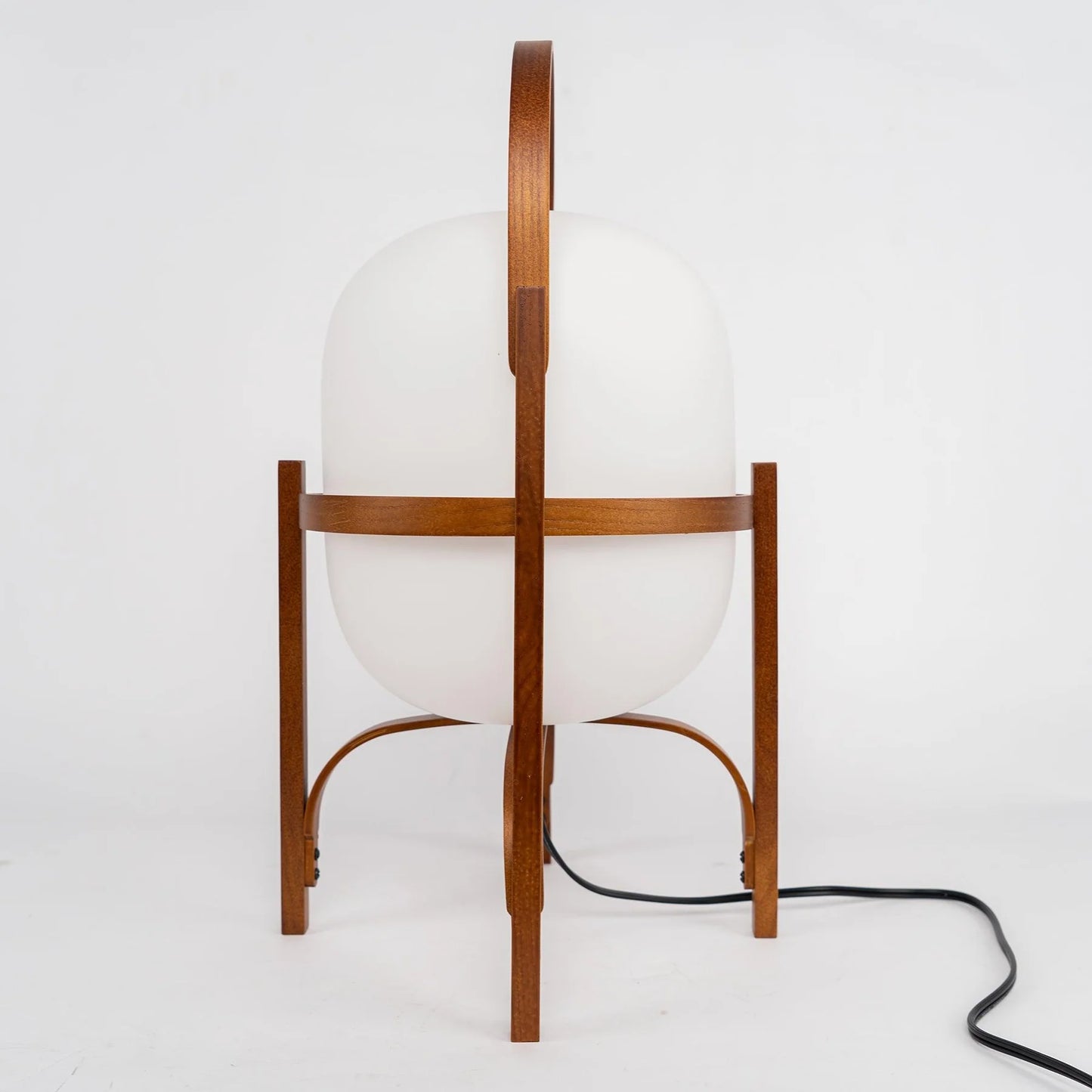 Portable Lantern Glass Table Lamp