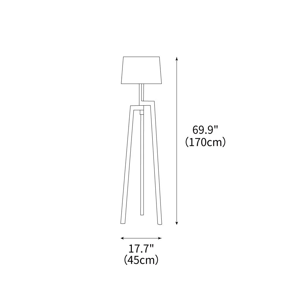 Puccio Tripod Floor Lamp