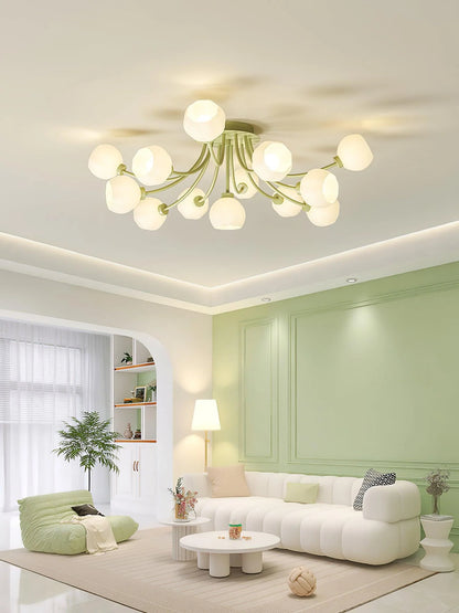 Pumpkin Matcha Ceiling Lamp