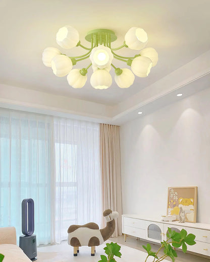 Pumpkin Matcha Ceiling Lamp