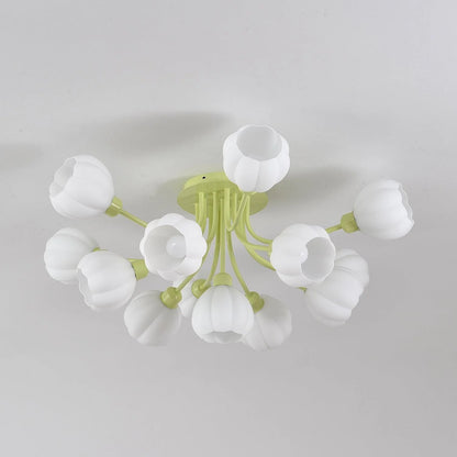 Pumpkin Matcha Ceiling Lamp