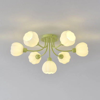 Pumpkin Matcha Ceiling Lamp