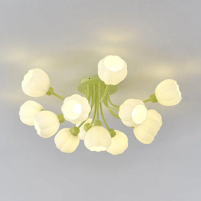Pumpkin Matcha Ceiling Lamp