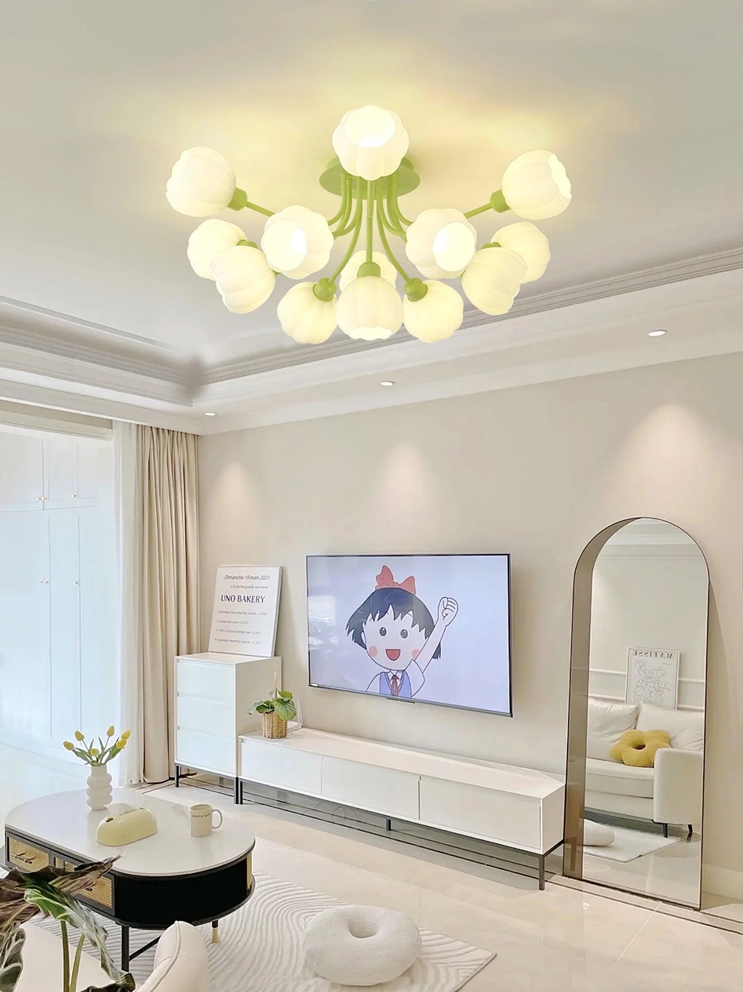 Pumpkin Matcha Ceiling Lamp