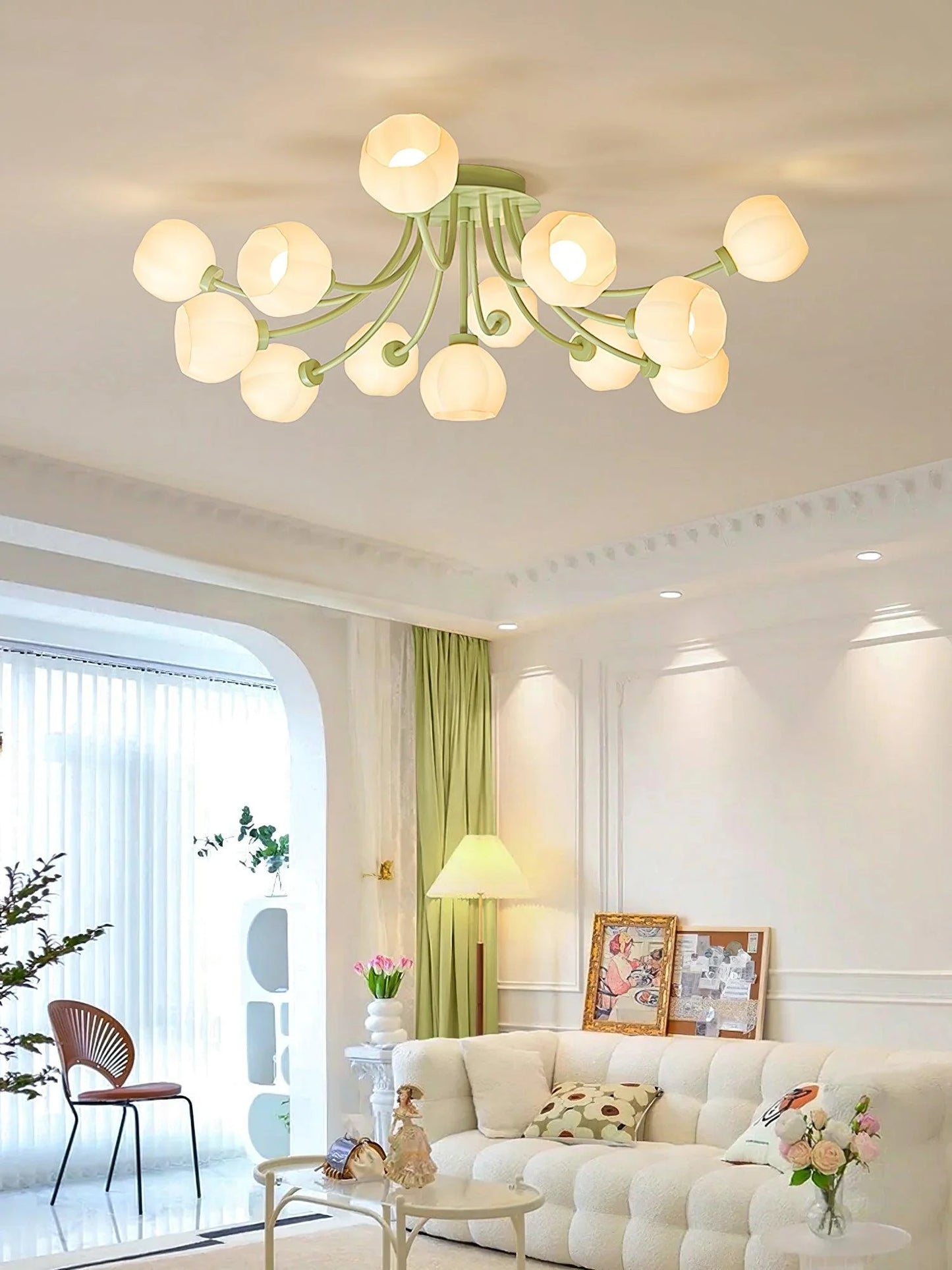 Pumpkin Matcha Ceiling Lamp