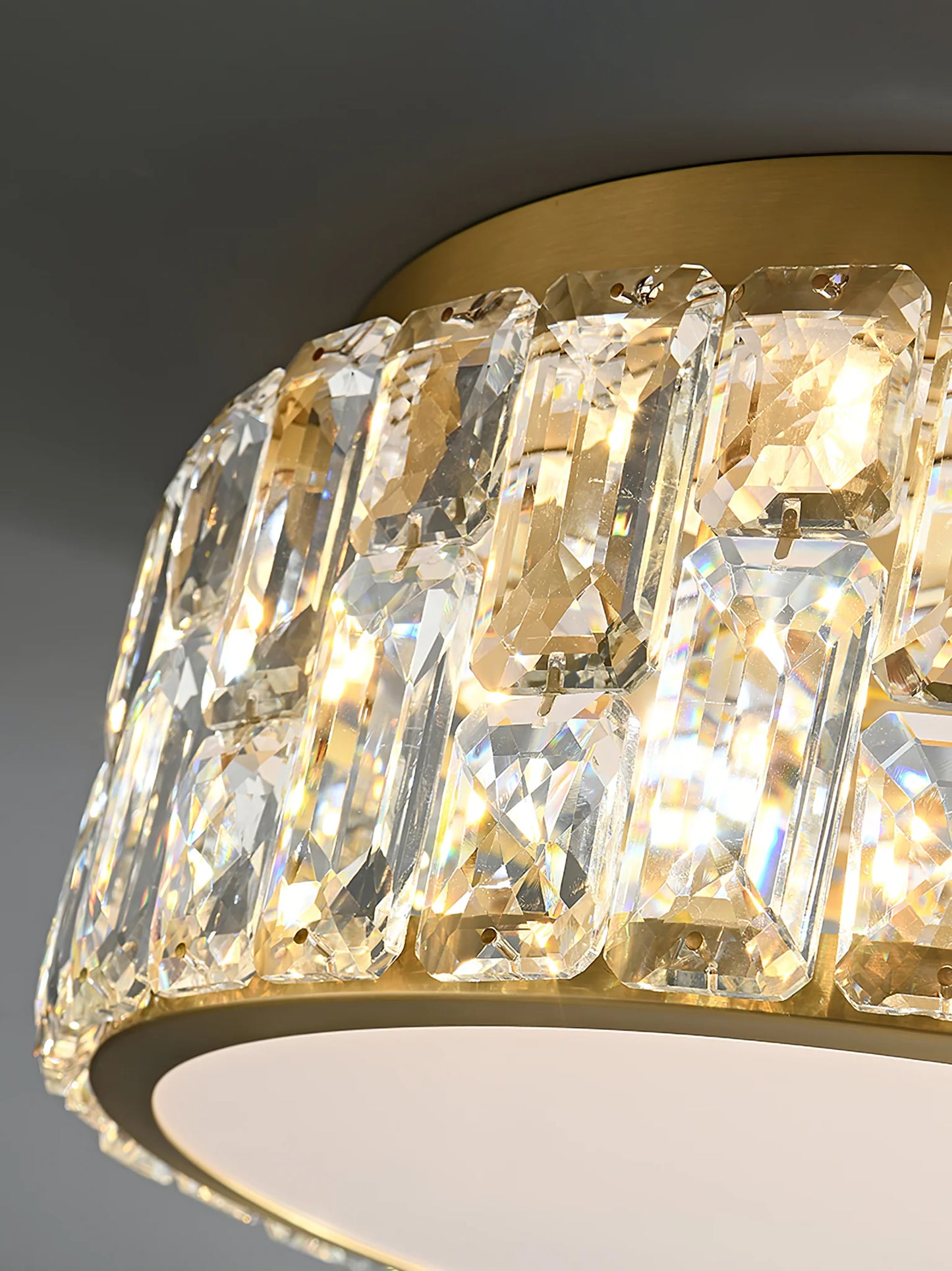 Quicksand Crystal Ceiling Lamp