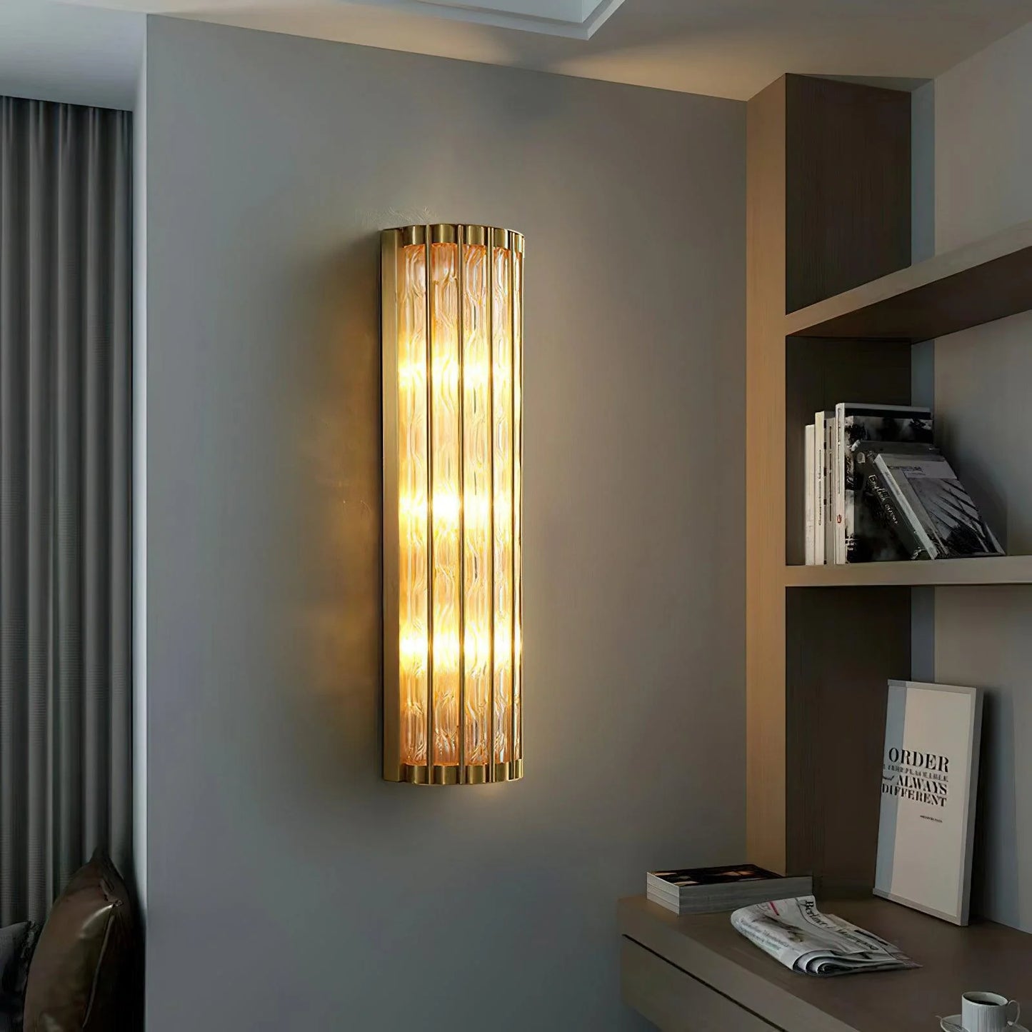 Radiant Cascade Wall Lamp