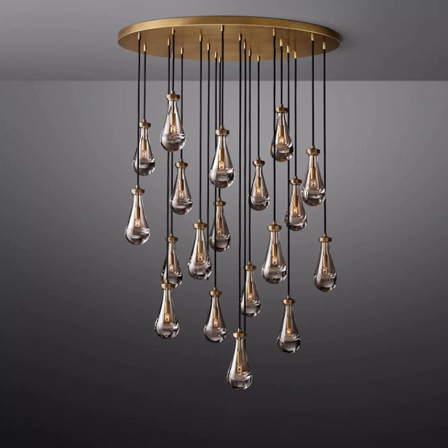 Rain Round Chandelier