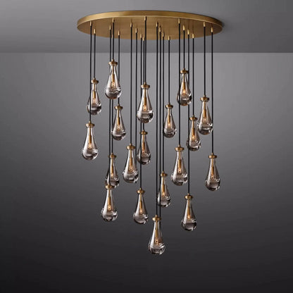 Rain Round Chandelier