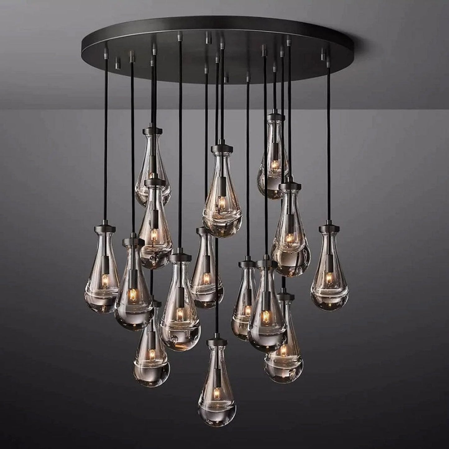 Rain Round Chandelier