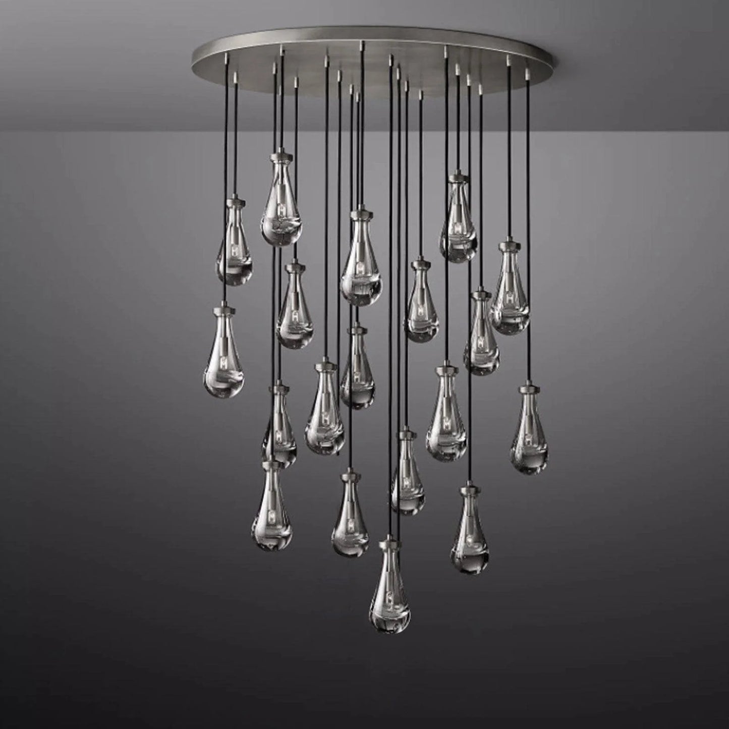 Rain Round Chandelier