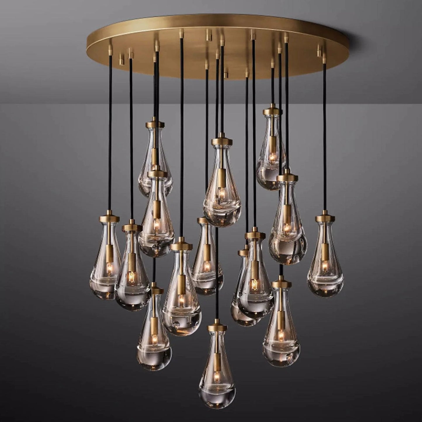 Rain Round Chandelier