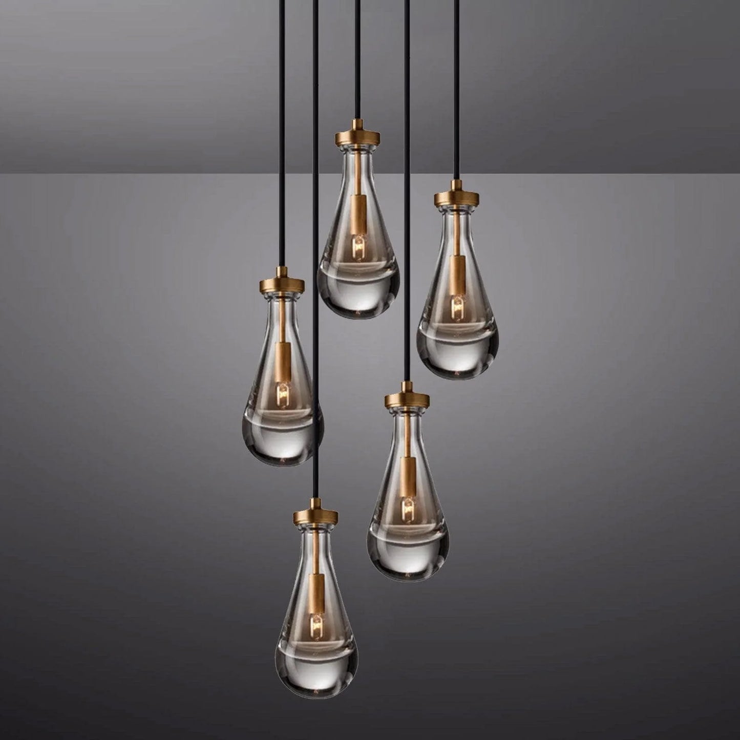Rain Round Chandelier