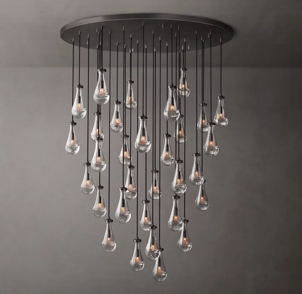 Rain Round Chandelier