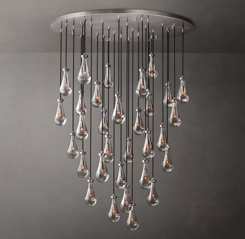 Rain Round Chandelier