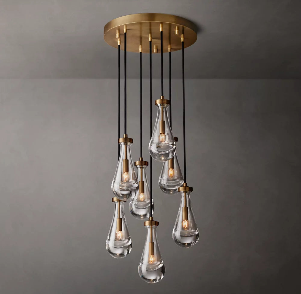 Rain Round Chandelier
