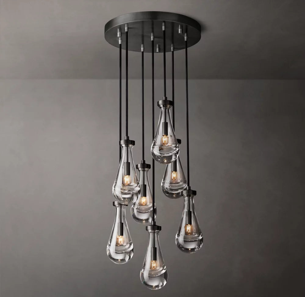 Rain Round Chandelier